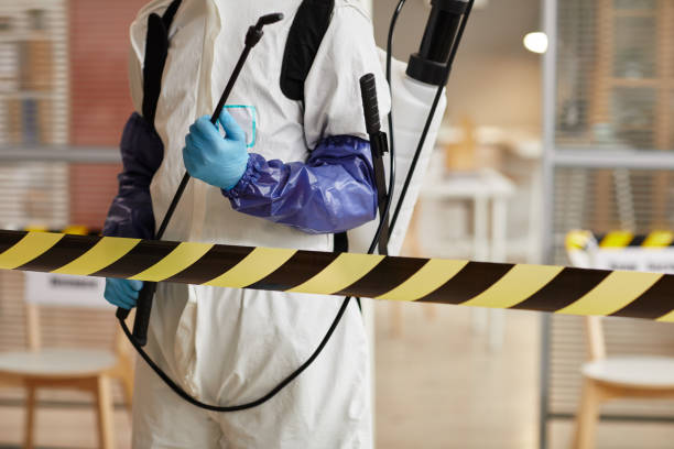 Professional Trauma Scene Cleanup technician working in Clinton, IA